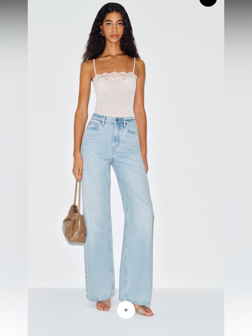 Reformation Cary High Rise Slouchy Wide Leg Jeans